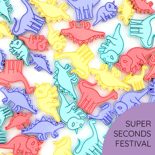 Super Seconds - Dinosaur Cufflinks