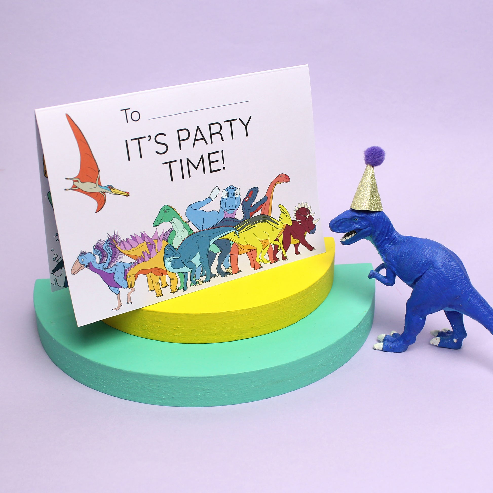 Dinosaur Invitation