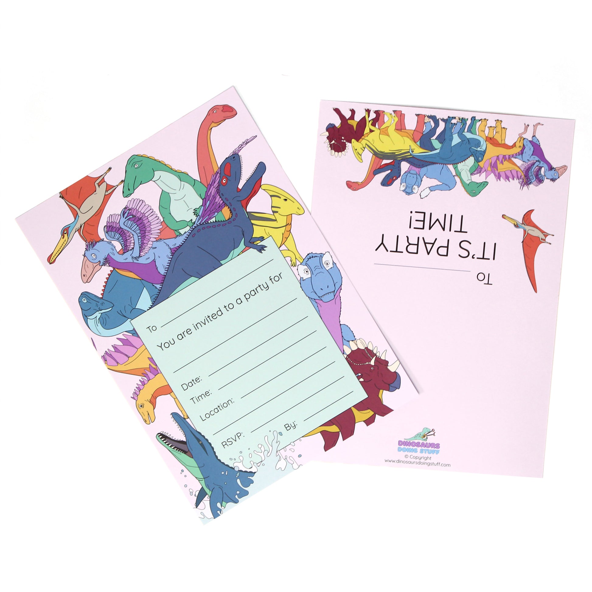 Dinosaur Invitations