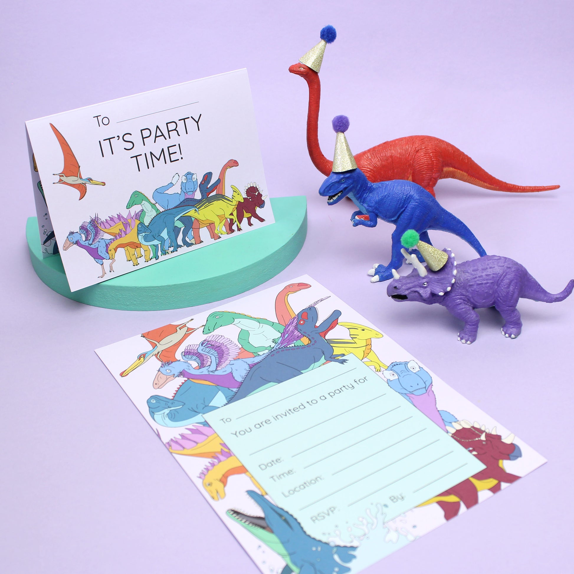 Dinosaur Invitation