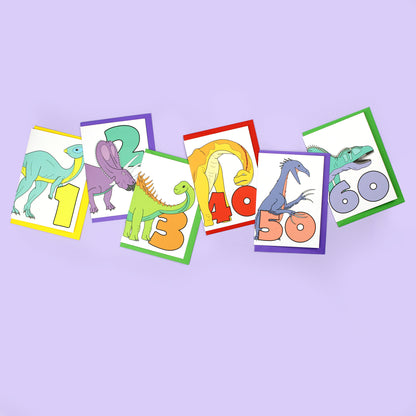 SUPER SECONDS - Number Cards