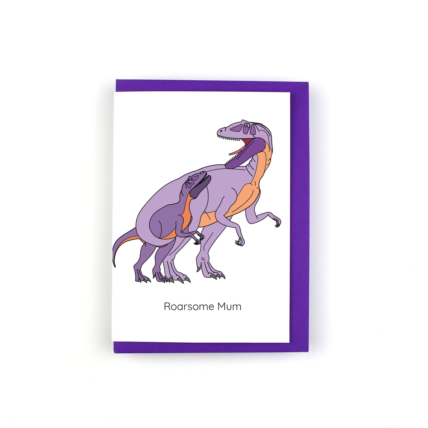 Roarsome Mum Dinosaur Greeting Card