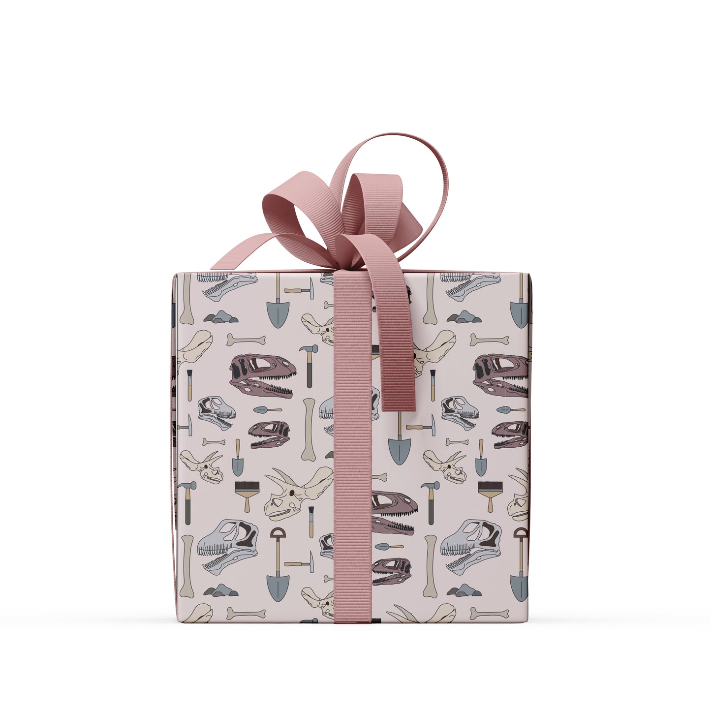 Fossil Dinosaur Wrapping Paper