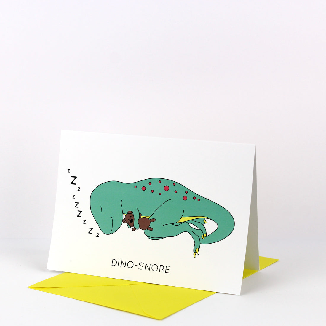 Dino Chrome | Greeting Card