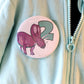 dinosaur number 2 badge