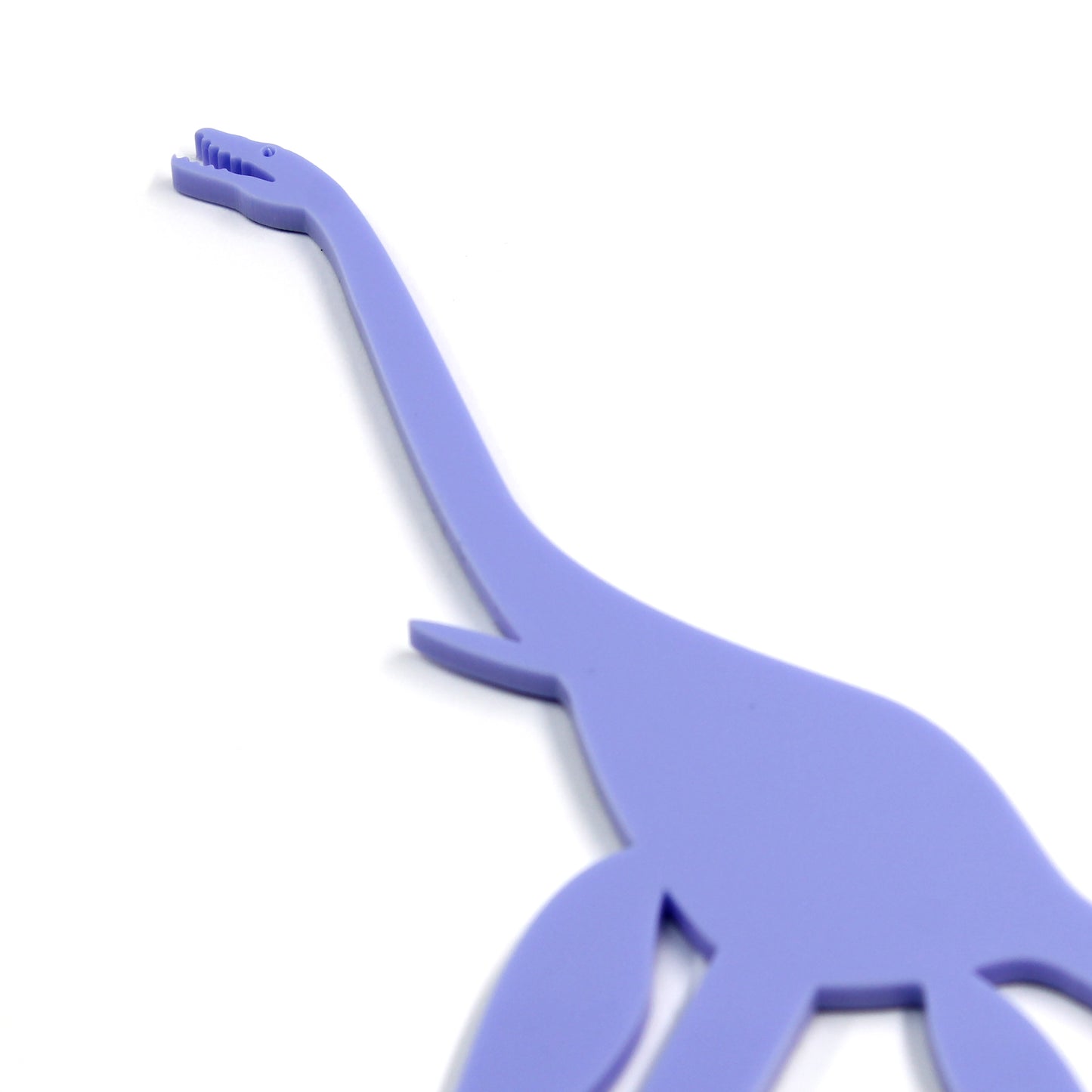 pastel blue plesiosaur dinosaur plant decoration