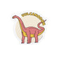 vulcanodon sticker on a white background
